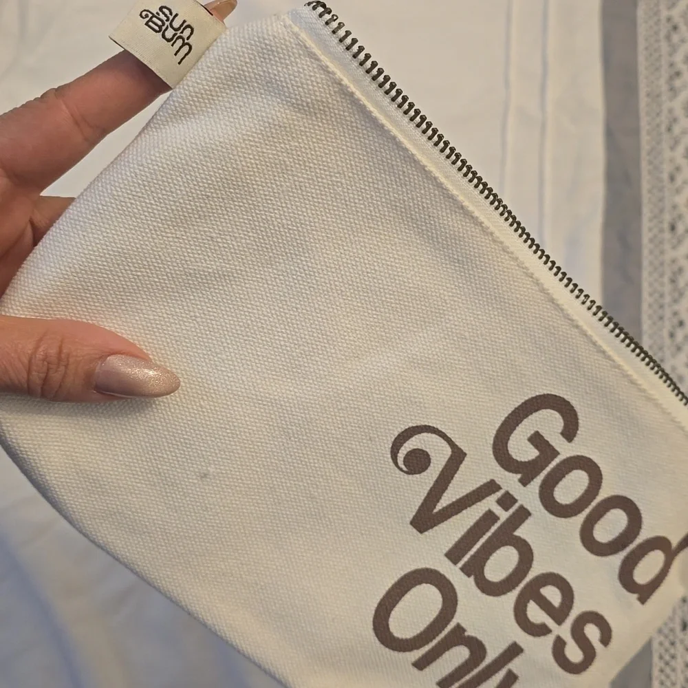 Sun Bum - Good Vibes Only Canvas Pouch